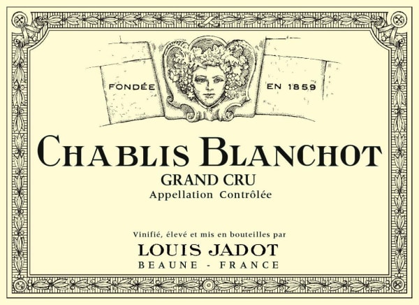 Rượu vang trằng Louis Jadot Chablis Blanchot Grand Cru 2017