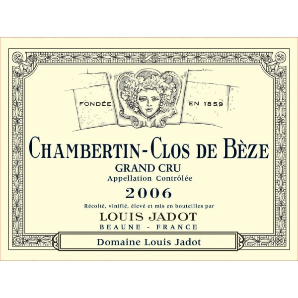 Rượu vang đỏ Louis Jadot Chambertin Clos de Beze Grand Cru 2006
