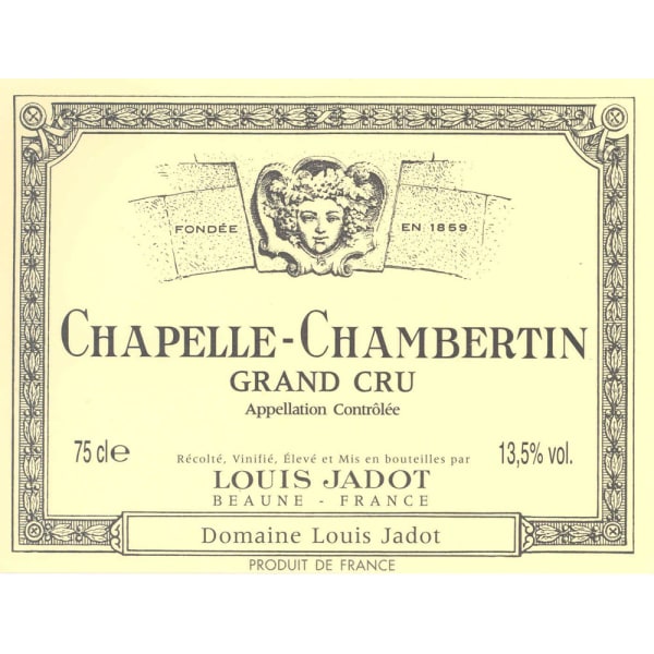 Rượu vang đỏ Louis Jadot Chapelle-Chambertin Grand Cru 2013