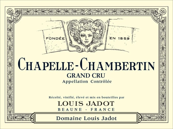 Rượu vang đỏ Louis Jadot Chapelle-Chambertin Grand Cru 2020