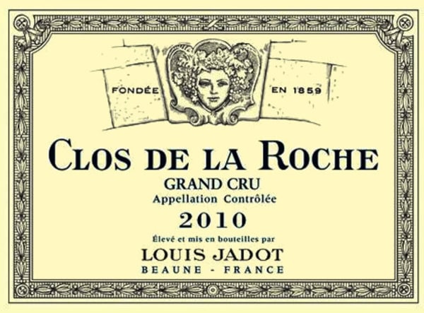 Rượu vang đỏ Louis Jadot Clos de la Roche Grand Cru 2010
