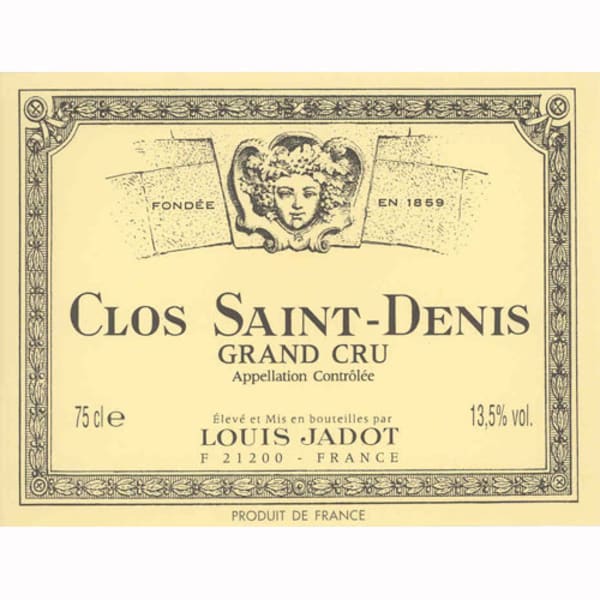 Rượu vang đỏ Louis Jadot Clos Saint-Denis 2009