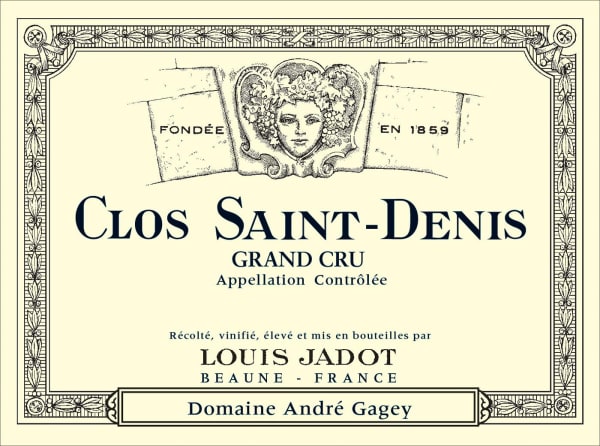 Rượu vang đỏ Louis Jadot Clos Saint-Denis Domaine Gagey 2017