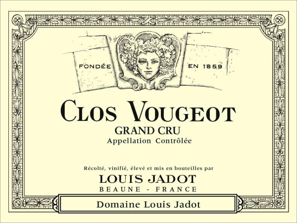 Rượu vang đỏ Louis Jadot Clos Vougeot Grand Cru (chai Magnum 1,5 lít) 2017
