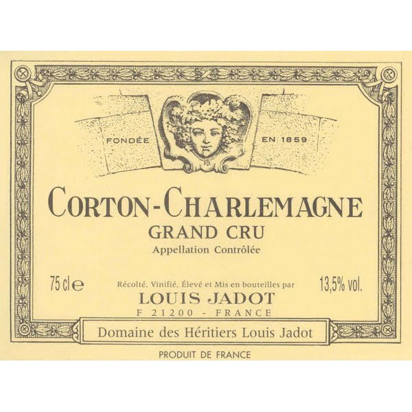 Rượu vang trằng Louis Jadot Corton-Charlemagne Grand Cru 1999