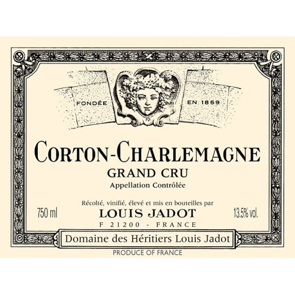 Rượu vang trằng Louis Jadot Corton-Charlemagne Grand Cru 2011