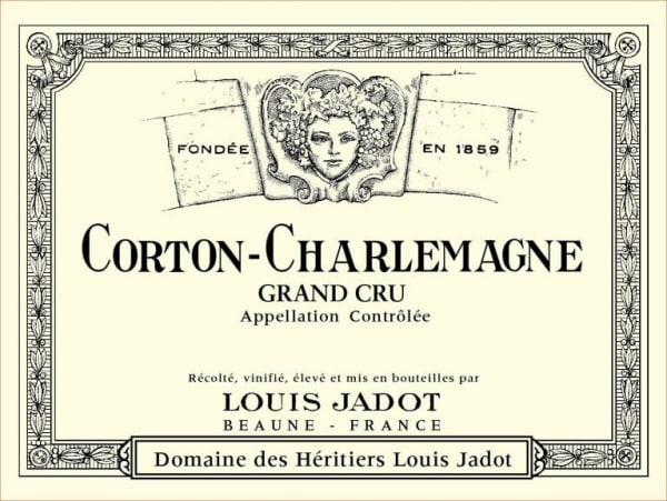 Rượu vang trằng Louis Jadot Corton-Charlemagne Grand Cru Domaine des Heritiers (chai Magnum 1,5 lít) 2020