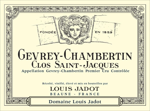 Rượu vang đỏ Louis Jadot Gevrey-Chambertin Clos St. Jacques Premier Cru 2017