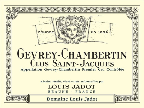 Rượu vang đỏ Louis Jadot Gevrey-Chambertin Clos St. Jacques Premier Cru 2021