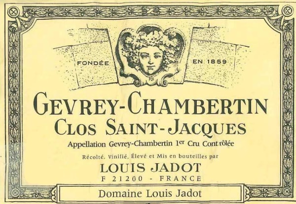 Rượu vang đỏ Louis Jadot Gevrey-Chambertin Lavaux St. Jacques Premier Cru 2005