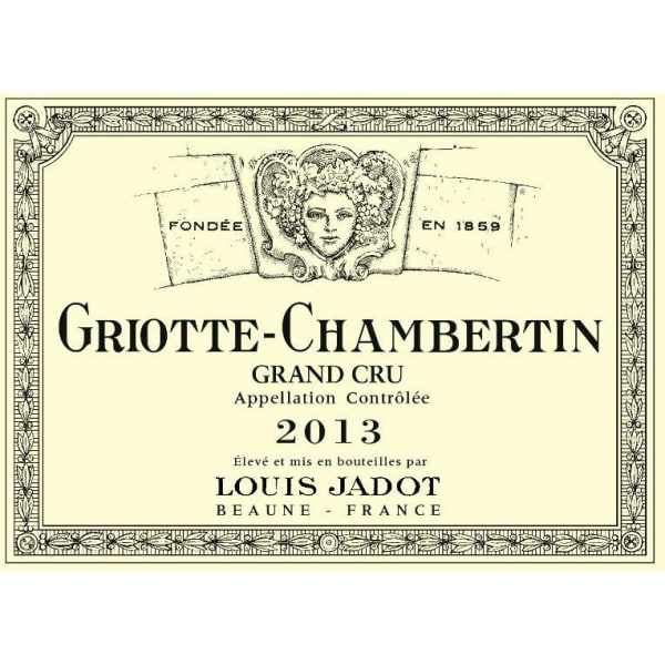 Rượu vang đỏ Louis Jadot Griotte-Chambertin Grand Cru 2013