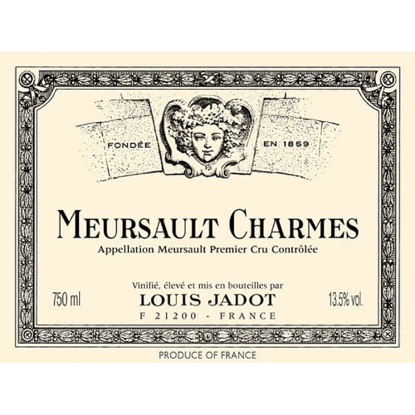 Rượu vang trằng Louis Jadot Meursault Charmes 2012