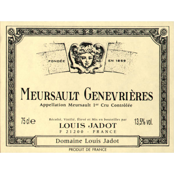 Rượu vang trằng Louis Jadot Meursault Genevrieres Premier Cru 2015