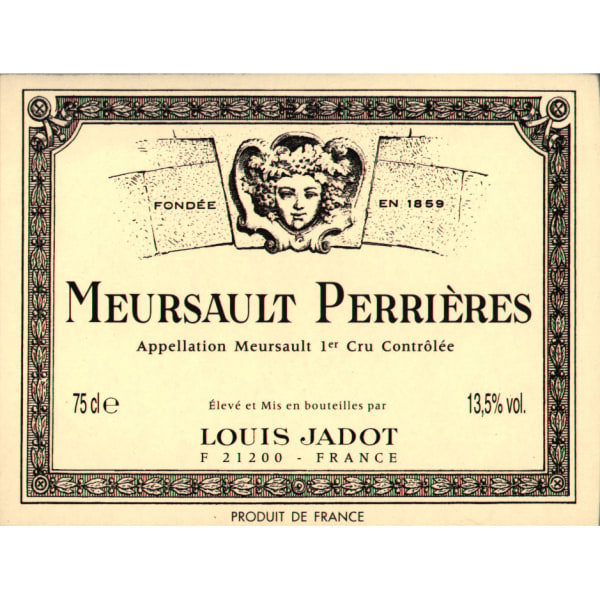 Rượu vang trằng Louis Jadot Meursault Perrieres Premier Cru 2013