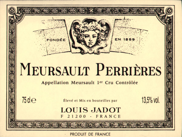 Rượu vang trằng Louis Jadot Meursault Perrieres Premier Cru 2016