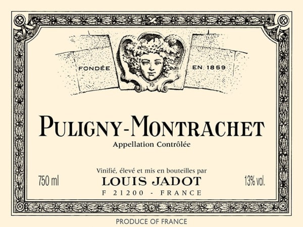 Rượu vang trằng Louis Jadot Puligny-Montrachet 2018