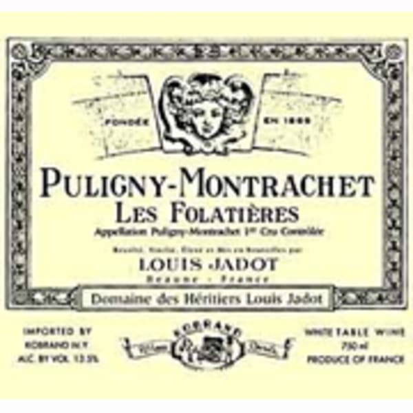 Rượu vang trằng Louis Jadot Puligny-Montrachet Les Folatieres 2005