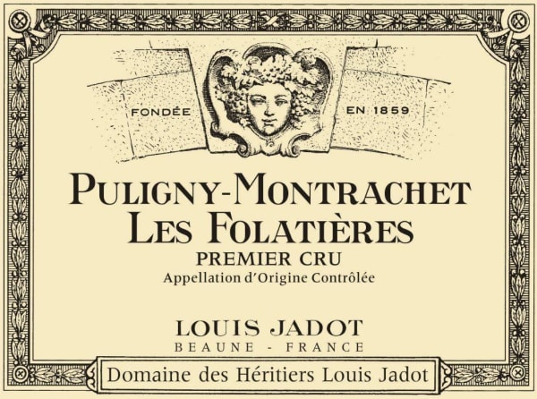 Rượu vang trằng Louis Jadot Puligny-Montrachet Les Folatieres Premier Cru 2021