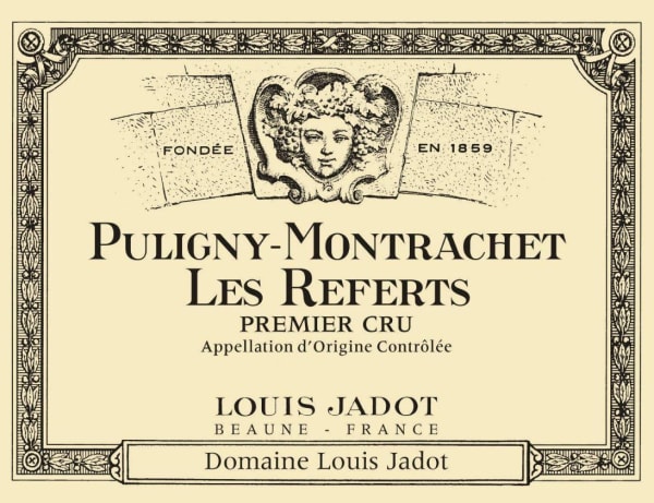 Rượu vang trằng Louis Jadot Puligny-Montrachet Les Referts Premier Cru 2019
