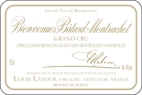 Rượu vang trằng Louis Latour Bienvenues-Batard-Montrachet Grand Cru 2013