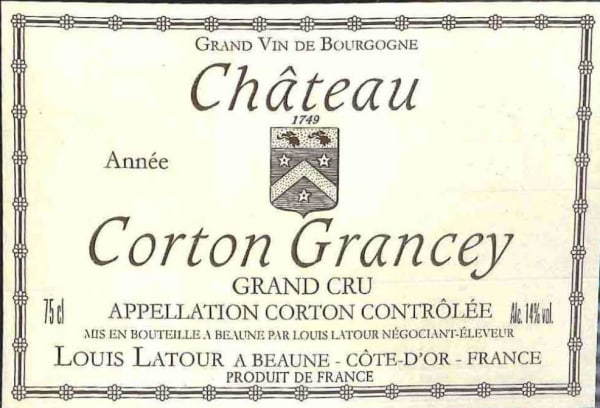 Rượu vang đỏ Louis Latour Chateau Corton Grancey Grand Cru(chai Magnum 1,5 lít) 2018