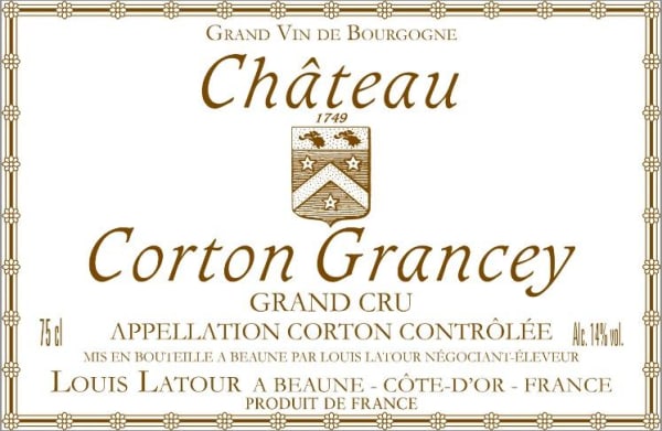 Rượu vang đỏ Louis Latour Chateau Corton Grancey Grand Cru (chai 3 lít) 2016