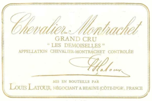 Rượu vang trằng Louis Latour Chevalier-Montrachet Les Demoiselles Grand Cru 2010