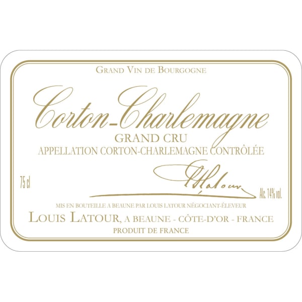 Rượu vang trằng Louis Latour Corton-Charlemagne Grand Cru 2013