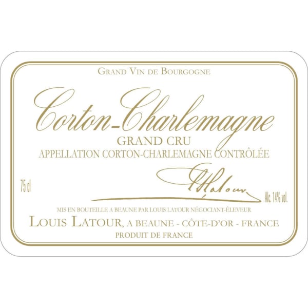 Rượu vang trằng Louis Latour Corton-Charlemagne Grand Cru 2015