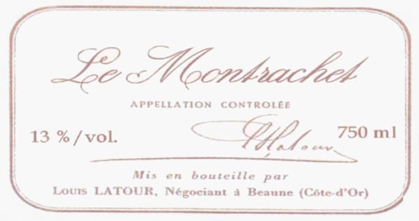 Rượu vang trằng Louis Latour Le Montrachet 2013