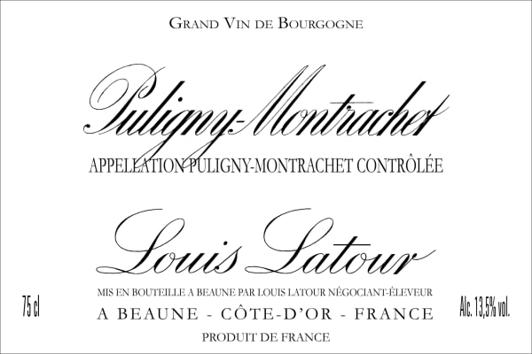 Rượu vang trằng Louis Latour Puligny-Montrachet 2021
