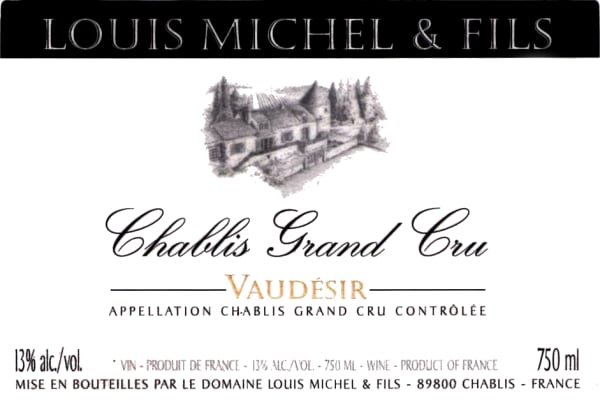 Rượu vang trằng Louis Michel Chablis Vaudesir Grand Cru 2016