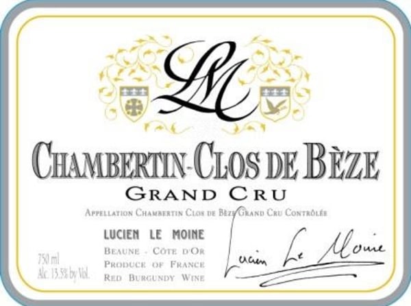 Rượu vang đỏ Lucien Le Moine Chambertin Clos de Beze 2010