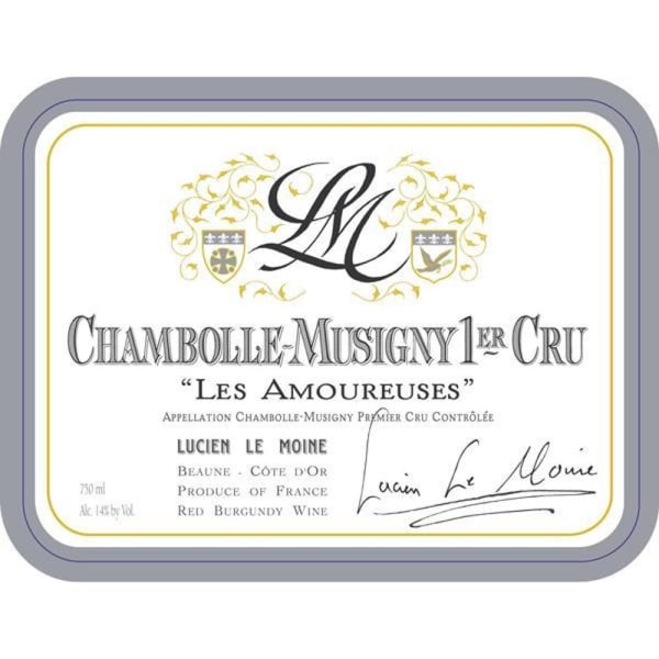 Rượu vang đỏ Lucien Le Moine Chambolle-Musigny Les Amoureuses Premier Cru 2006