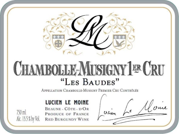 Rượu vang đỏ Lucien Le Moine Chambolle-Musigny Les Baudes Premier Cru 2019