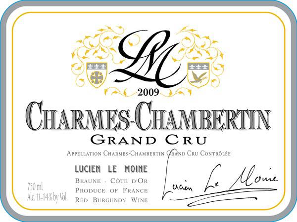 Rượu vang đỏ Lucien Le Moine Charmes-Chambertin Grand Cru 2009