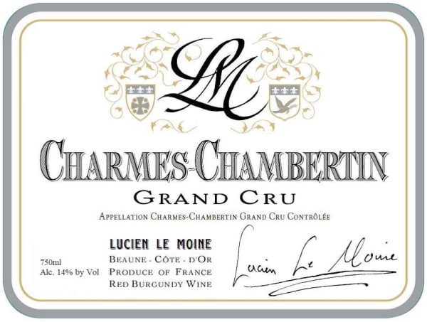 Rượu vang đỏ Lucien Le Moine Charmes-Chambertin Grand Cru 2017