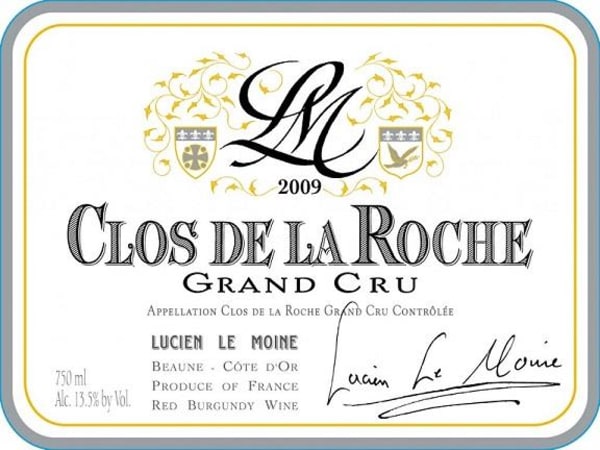 Rượu vang đỏ Lucien Le Moine Clos de la Roche Grand Cru 2009