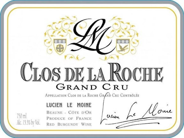 Rượu vang đỏ Lucien Le Moine Clos de la Roche Grand Cru 2013