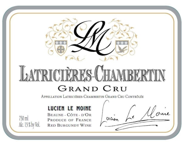Rượu vang đỏ Lucien Le Moine Latricieres-Chambertin Grand Cru 2017