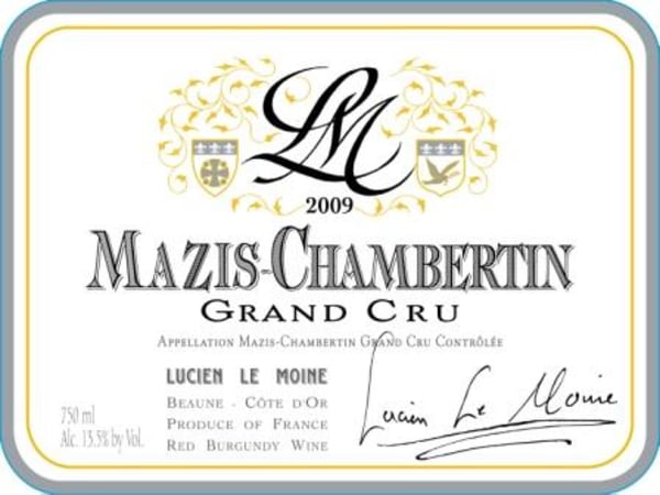 Rượu vang đỏ Lucien Le Moine Mazis Chambertin 2009
