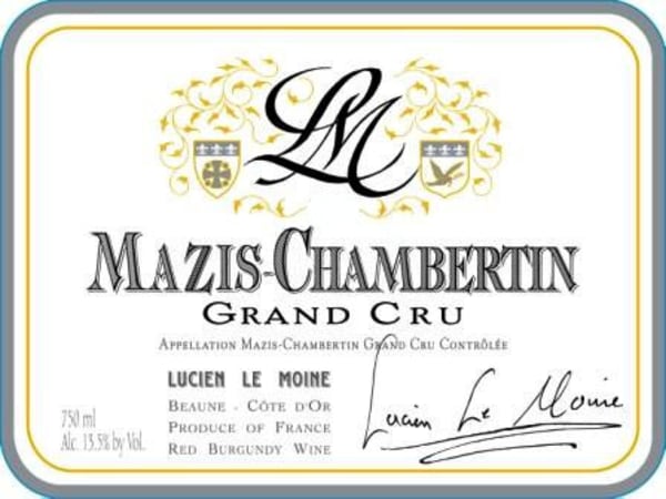 Rượu vang đỏ Lucien Le Moine Mazis Chambertin 2012