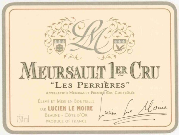 Rượu vang trằng Lucien Le Moine Meursault Premier Cru Perrieres 2008