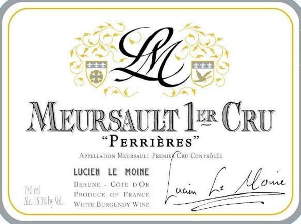 Rượu vang trằng Lucien Le Moine Meursault Premier Cru Perrieres 2012
