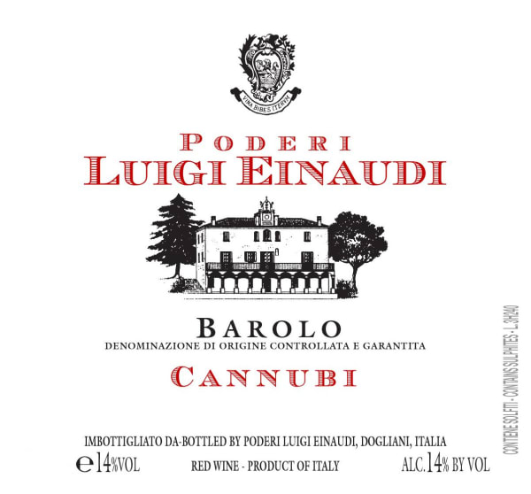 Rượu vang đỏ Luigi Einaudi Barolo Cannubi (3 lít) 2016