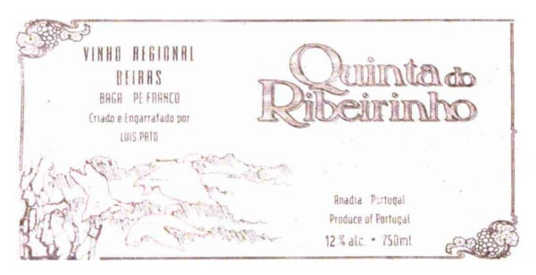 Rượu vang trằng Luis Pato Quinta do Ribeirinho Pe Franco 2006