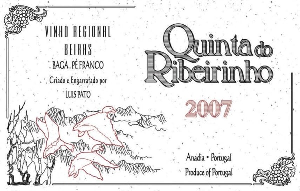 Rượu vang trằng Luis Pato Quinta do Ribeirinho Pe Franco 2007
