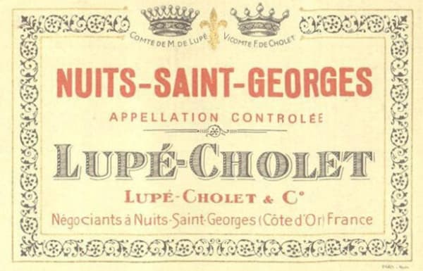 Rượu vang đỏ Lupe-Cholet Nuits-Saint-Georges 2011