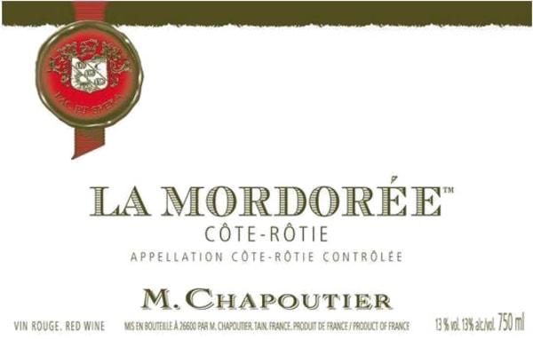 Rượu vang đỏ M. Chapoutier Cote-Rotie La Mordoree 2018