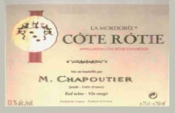 Rượu vang đỏ M. Chapoutier Cote-Rotie La Mordoree (torn label) 1994